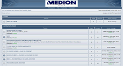 Desktop Screenshot of forum-medion.fr